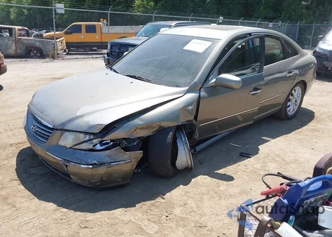 2006 Hyundai Azera Limited/Se from USA, damaged, VIN KMHFC46F96A135576